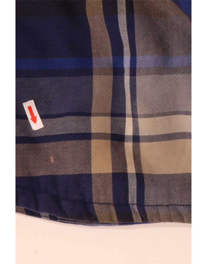 Marks & Spencer muška majica Lumberjack Shirt XL plavi karirani poliester