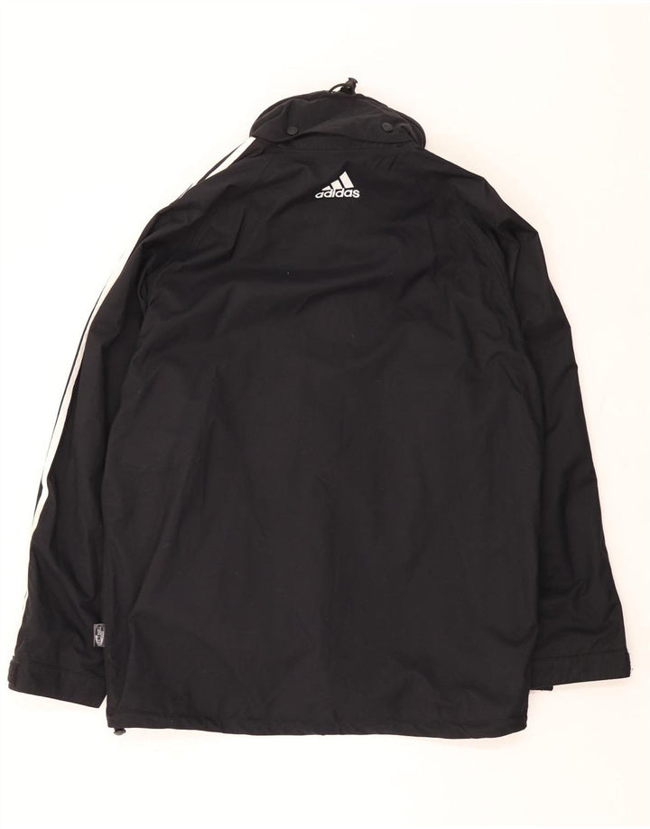 Adidas Climashell muška kišna jakna s kapuljačom UK 44/46 velika crna poliamidna