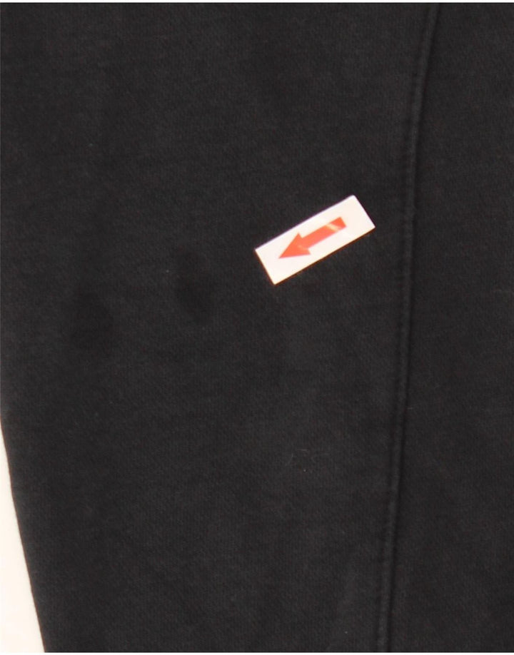 Nike muške trenirke s grafičkim motivima, srednje crne pamučne hlače