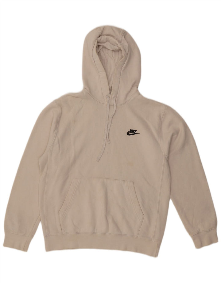 Nike Muška majica s kapuljačom Mala bijela pamučna