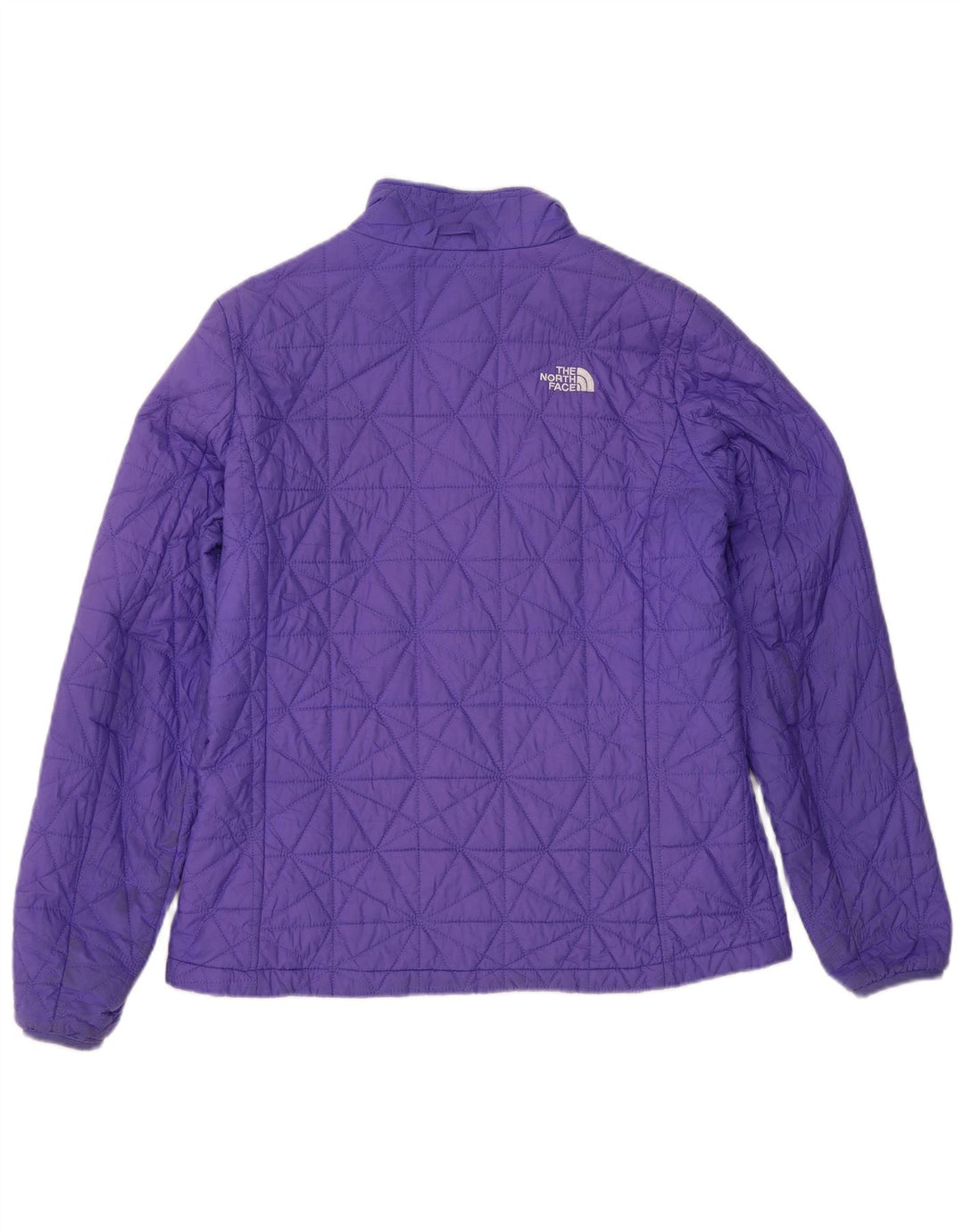 The North Face ženska prošivena jakna UK 16 veliki ljubičasti najlon