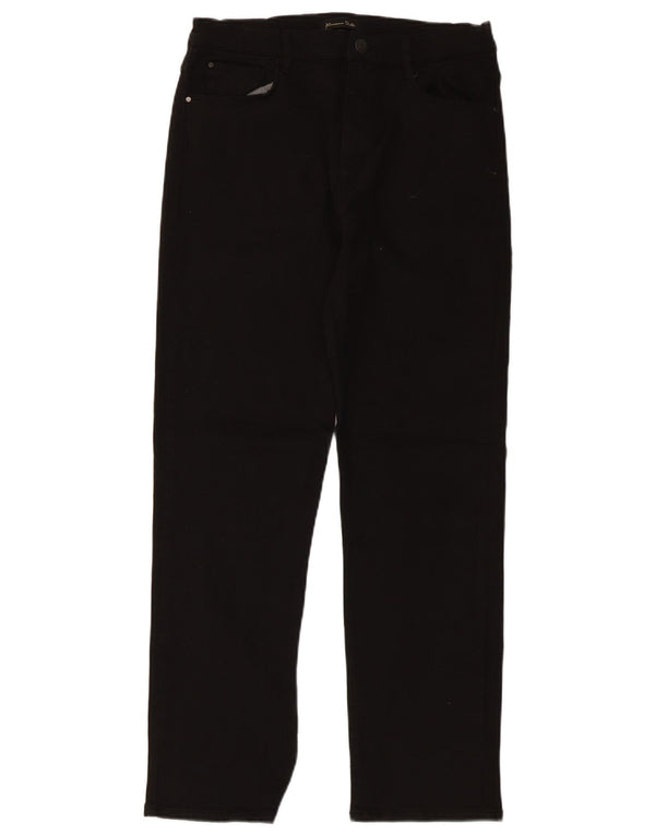 Massimo Dutti ženske ravne ležerne hlače EU 38 male W28 L27 crne