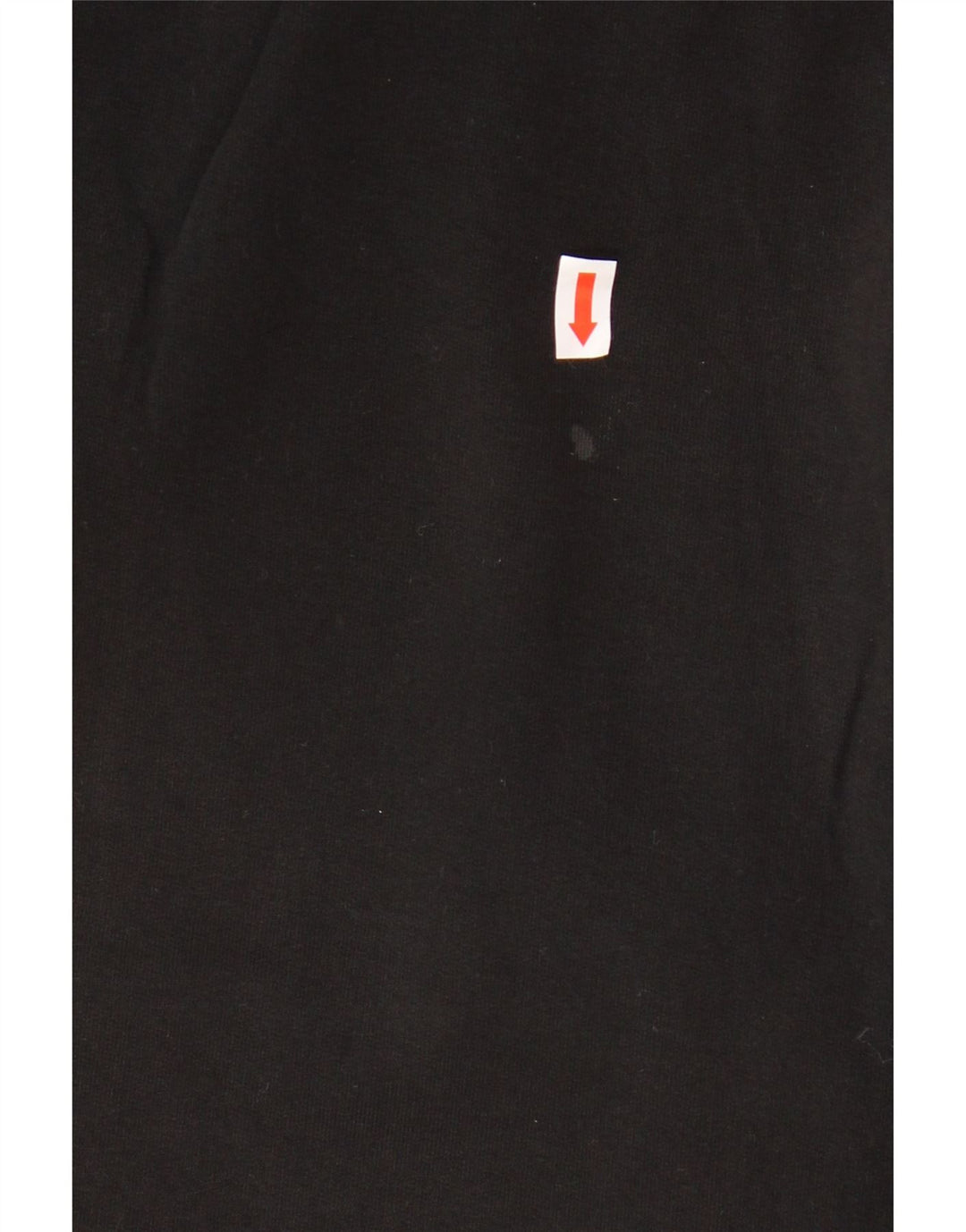 ASICS Womens Crop Tracksuit Trousers UK 14 Medium Black Cotton