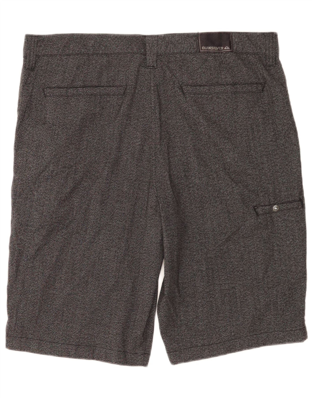 Quiksilver muške Zathan Cargo kratke hlače W34 veliki sivi poliester