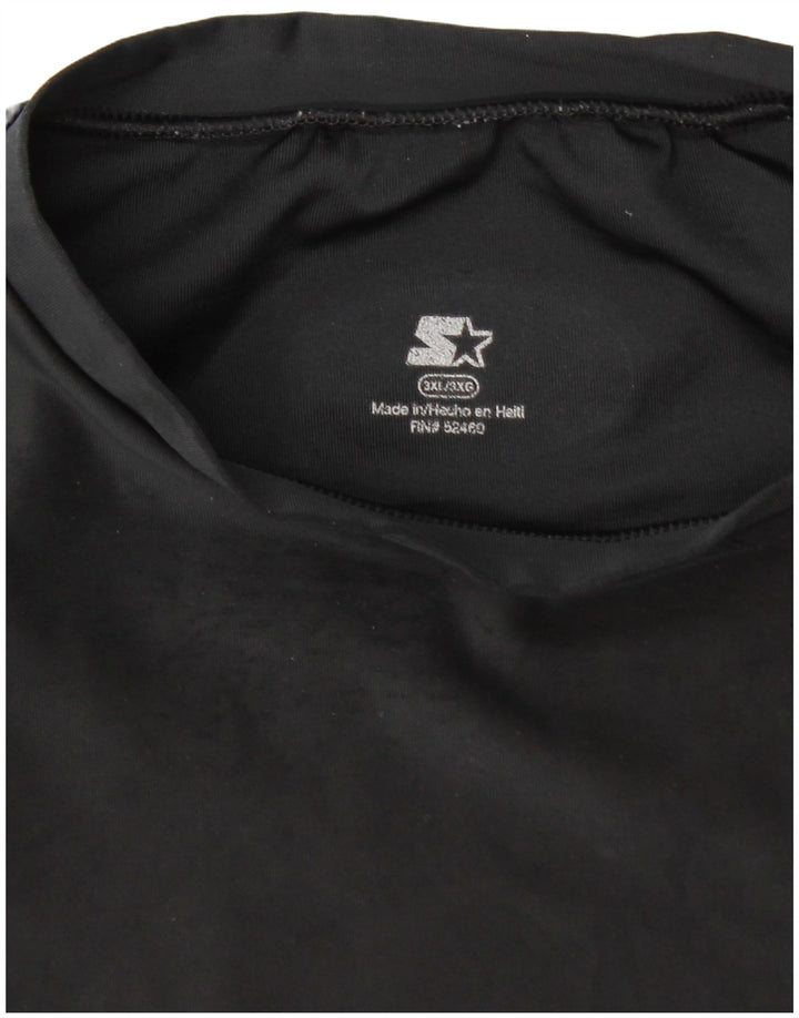 Početna muška majica kratkih rukava 3XL crna