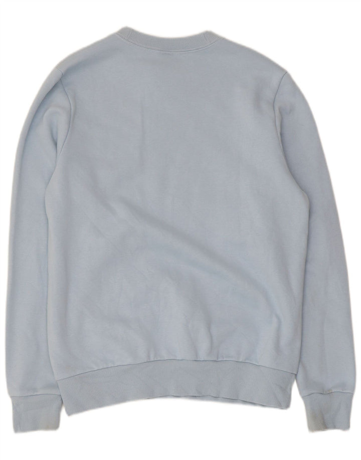 Reebok muška majica s grafičkim motivima srednje plavi pamuk