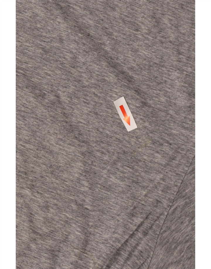 HUGO BOSS Muška majica kratkih rukava s grafičkim motivima 2XL siva s pjegama