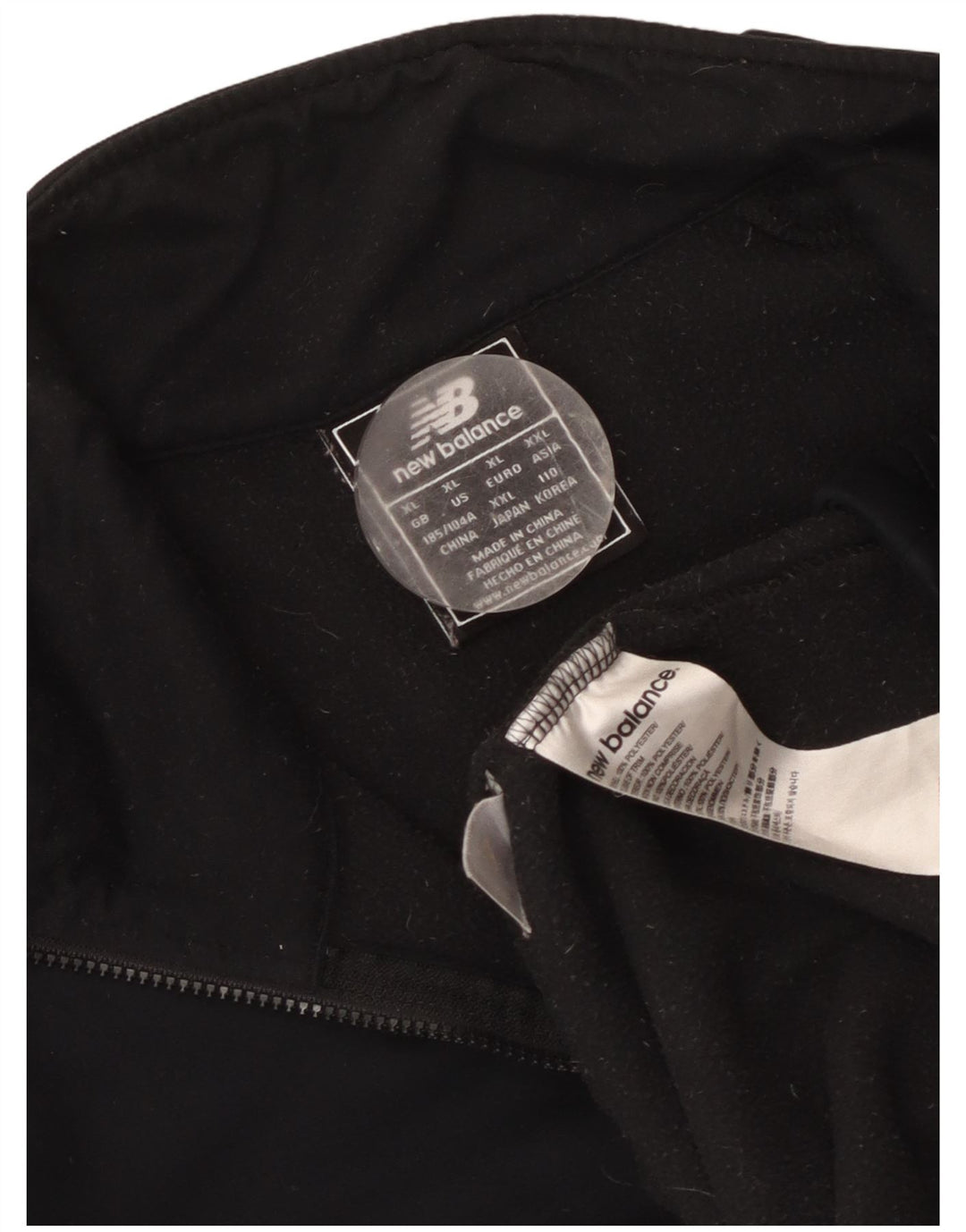 New Balance muška trenirka Liverpool s patentnim izrezom Top XL crna