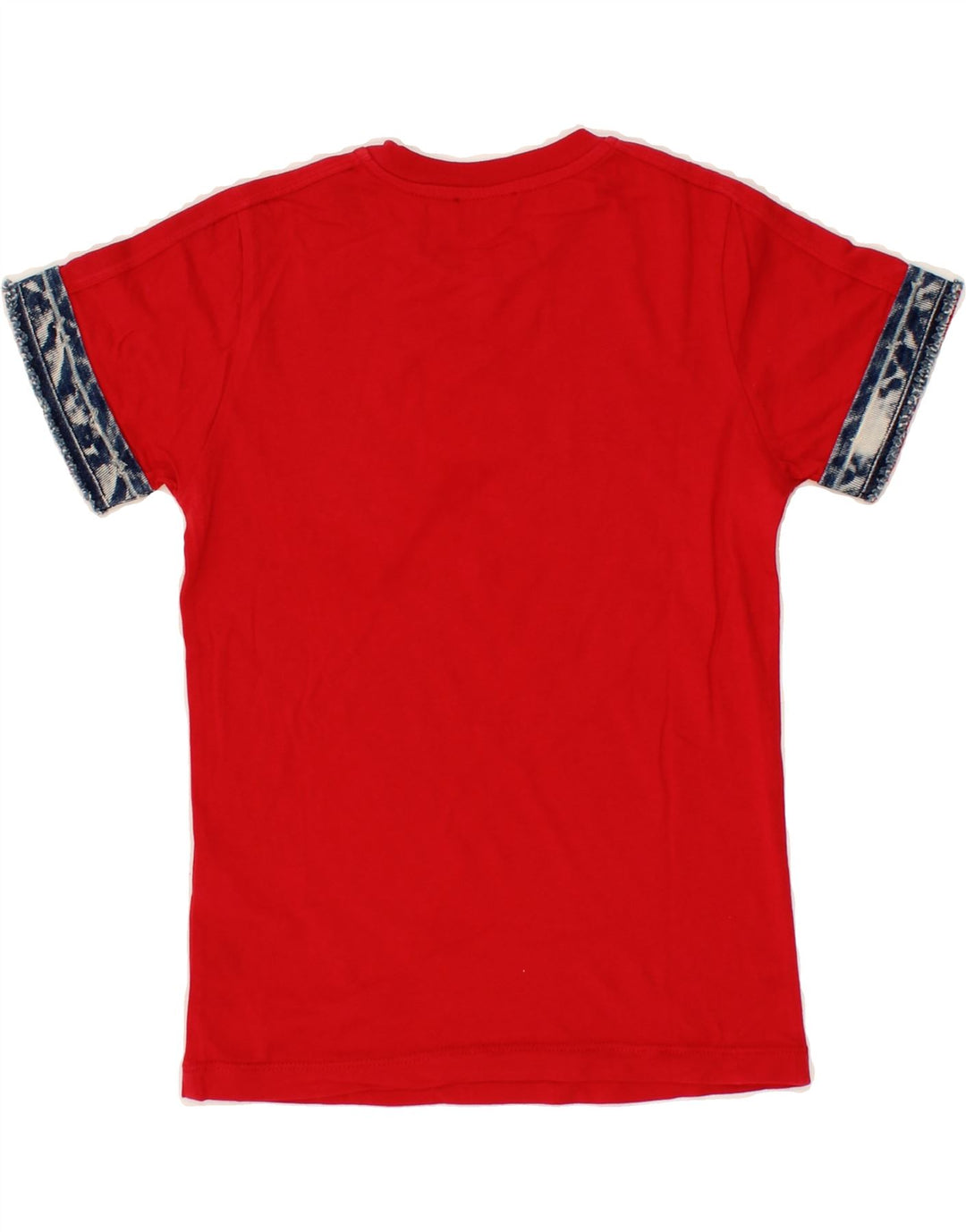 DIESEL Boys Graphic T-Shirt Top 5-6 Years Red Vintage Diesel and Second-Hand Diesel from Messina Hembry 