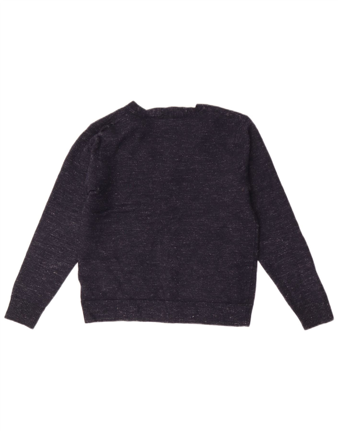 J. Crew muški uski pulover s kardiganom srednje tamnoplave boje s pjegama