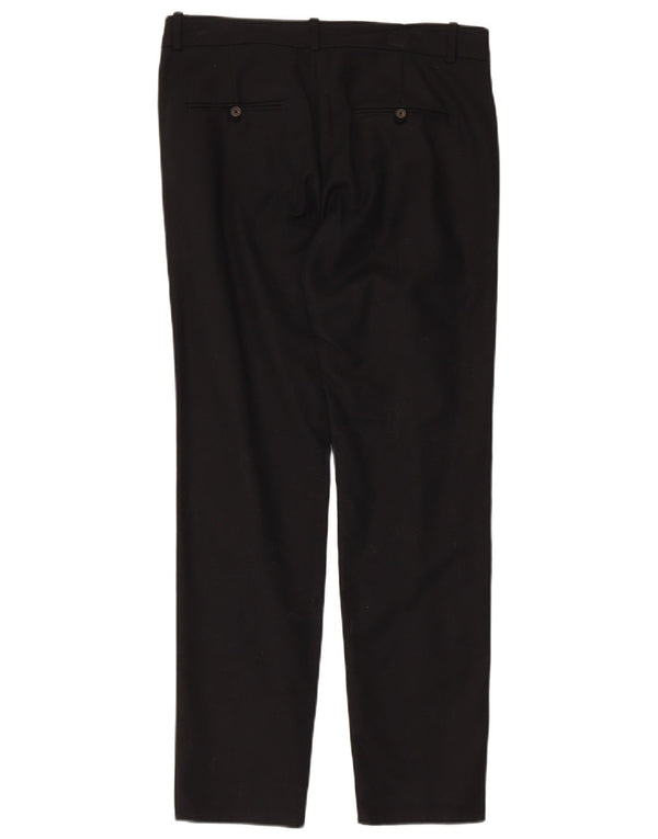 Zara ženske ravne chino hlače EU 36 XS W26 L27 crne