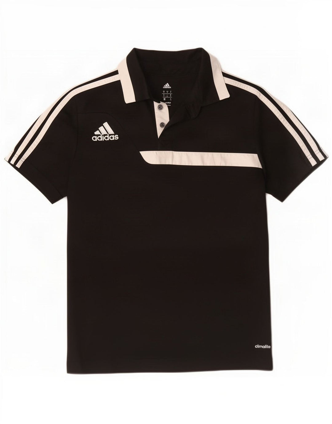 Adidas muška polo majica Climalite mala crna poliesterska boja