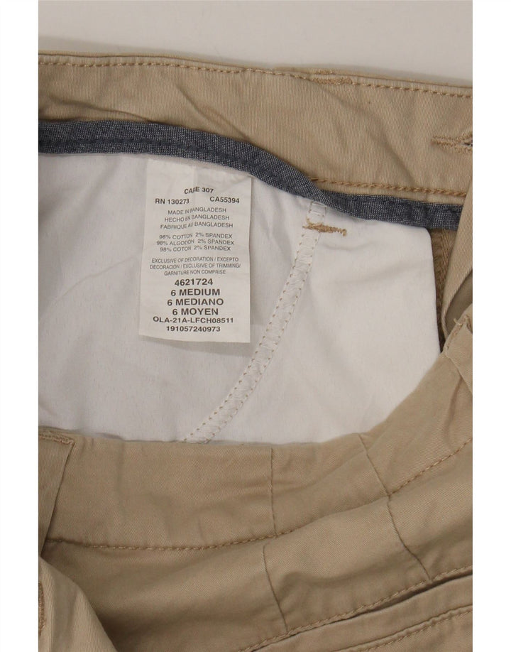 LEE Womens Mid Rise Regular Fit Casual Shorts US 6 Medium W28  Beige Vintage Lee and Second-Hand Lee from Messina Hembry 
