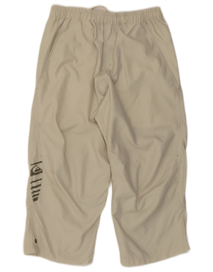 Quiksilver muške Graphic Capri trenirke male bež poliesterske hlače