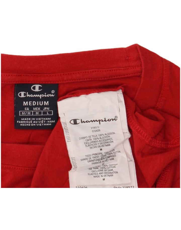 Champion muška majica kratkih rukava Stanford Graphic, srednji crveni pamuk