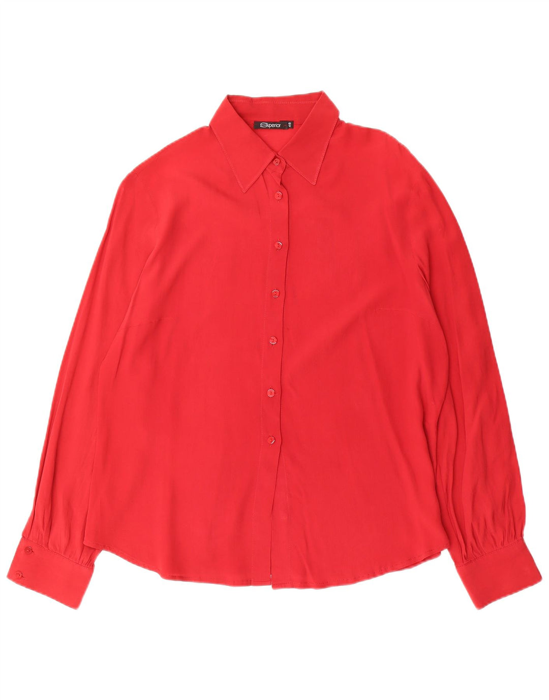 Vrhunska ženska košulja bluza IT 48 XL crvena svila