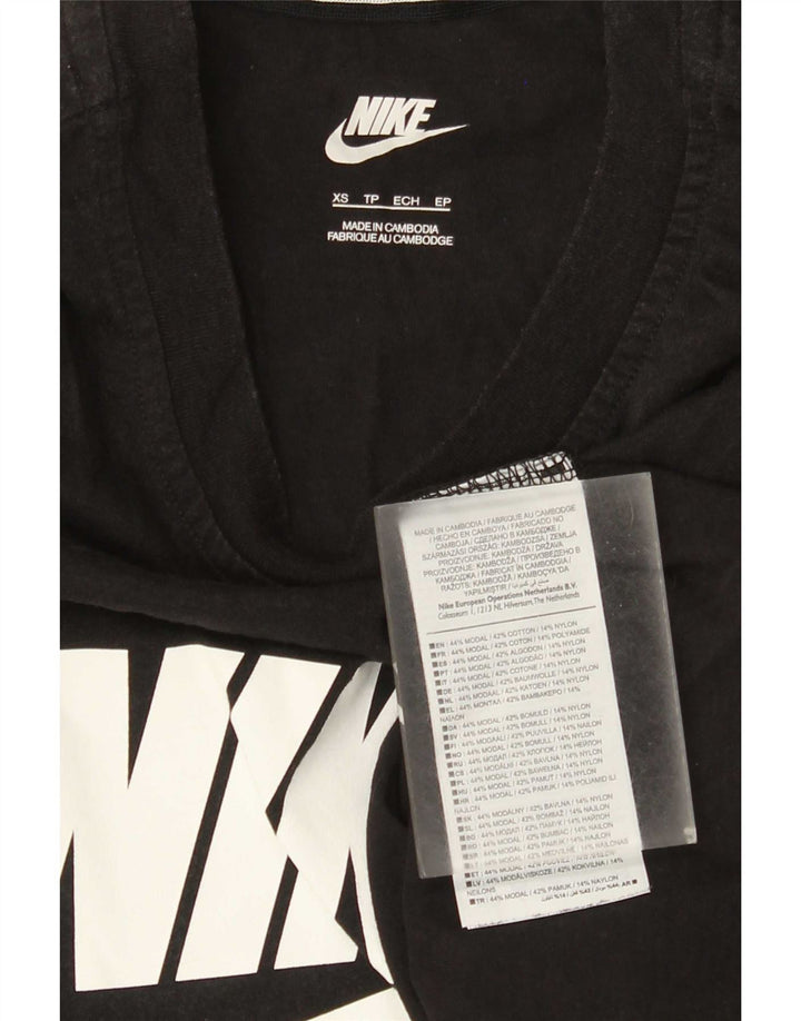 Nike muški grafički prsluk XS crni modal