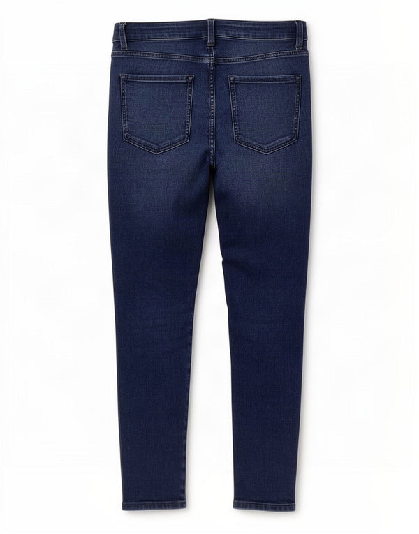 Marks & Spencer Ženske The Ivy Skinny Jeans UK 14 Large W32 L26 Plavi pamuk