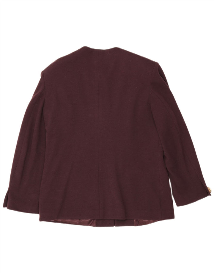 Vintage ženska jakna sa 4 gumba IT 48 XL smeđa