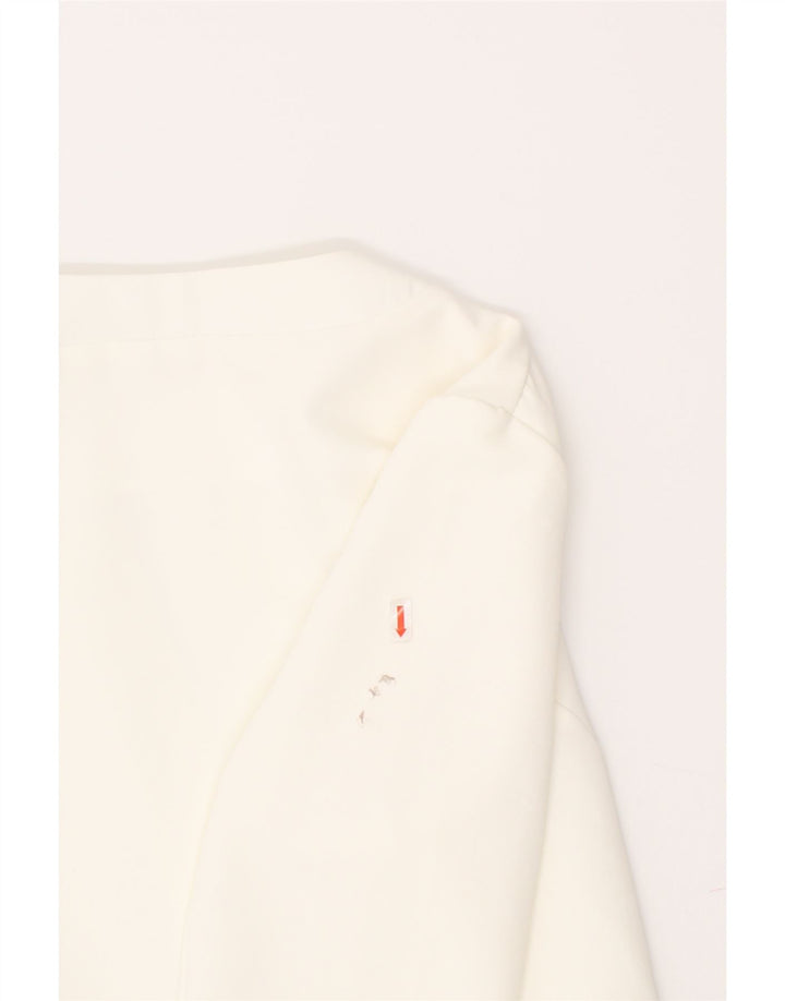 GUESS Girls Blazer Jacket 14-15 Years Large White Polyester Vintage Guess and Second-Hand Guess from Messina Hembry 