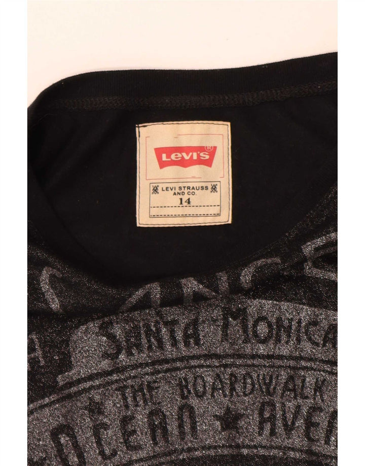 Levi's majica s grafičkim motivima za djevojčice 13-14 godina siva