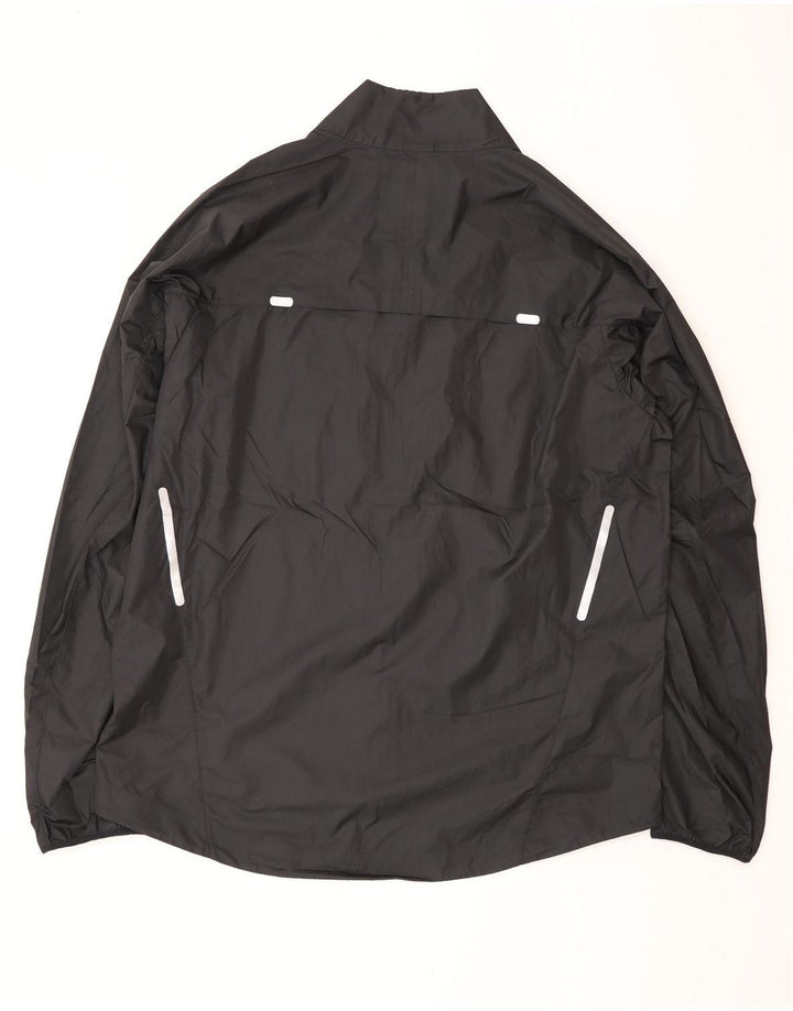 Nike muška kišna jakna Storm-Fit UK 42 XL crni poliester