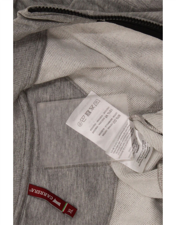 Carrera muška trenirka gornja jakna XL sivi pamuk