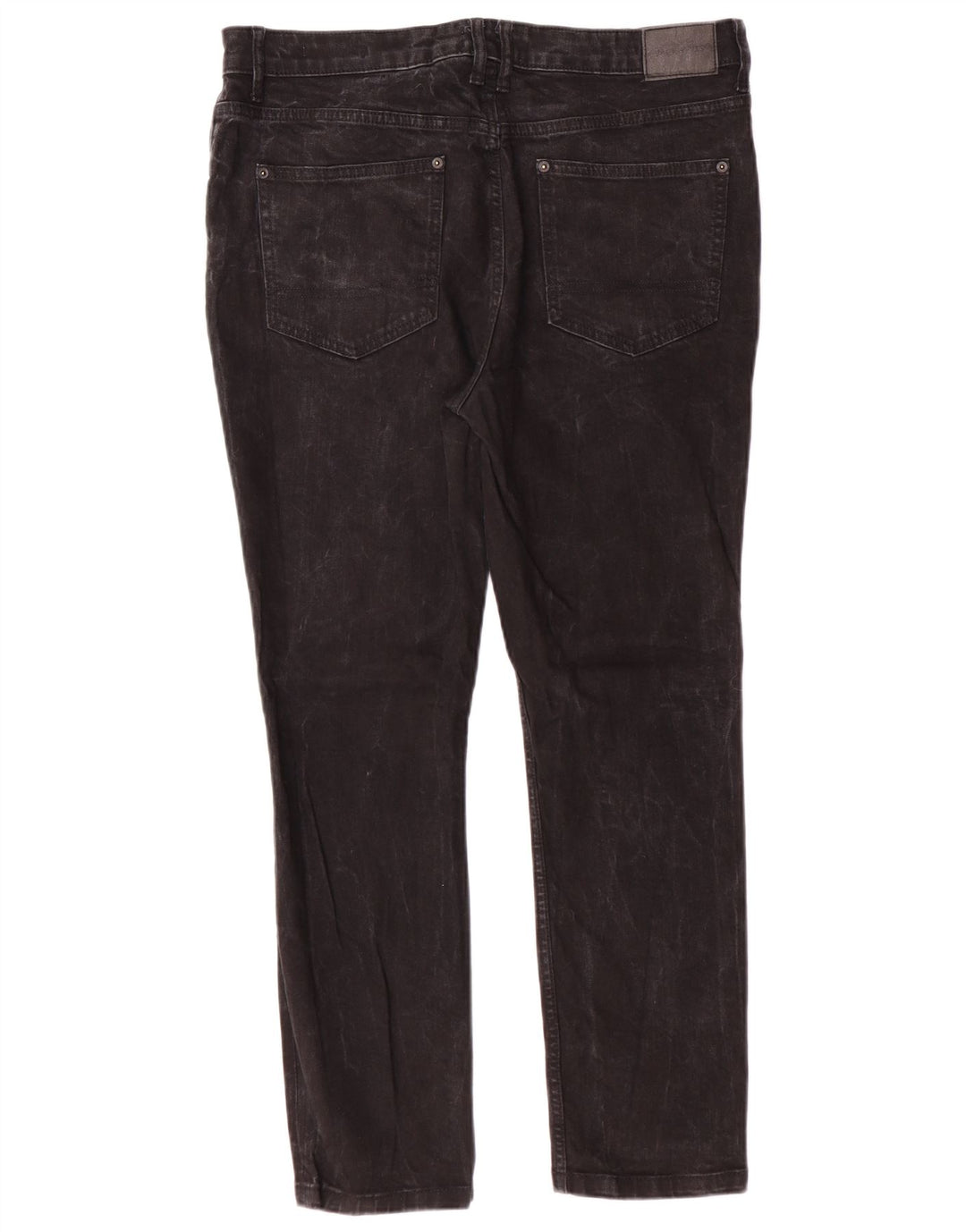 JACK WILLS Muške uske traperice W34 L27 crni pamuk
