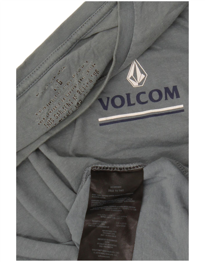 VOLCOM Ženska majica kratkih rukava s grafičkim motivima UK 16 Large Blue Cotton
