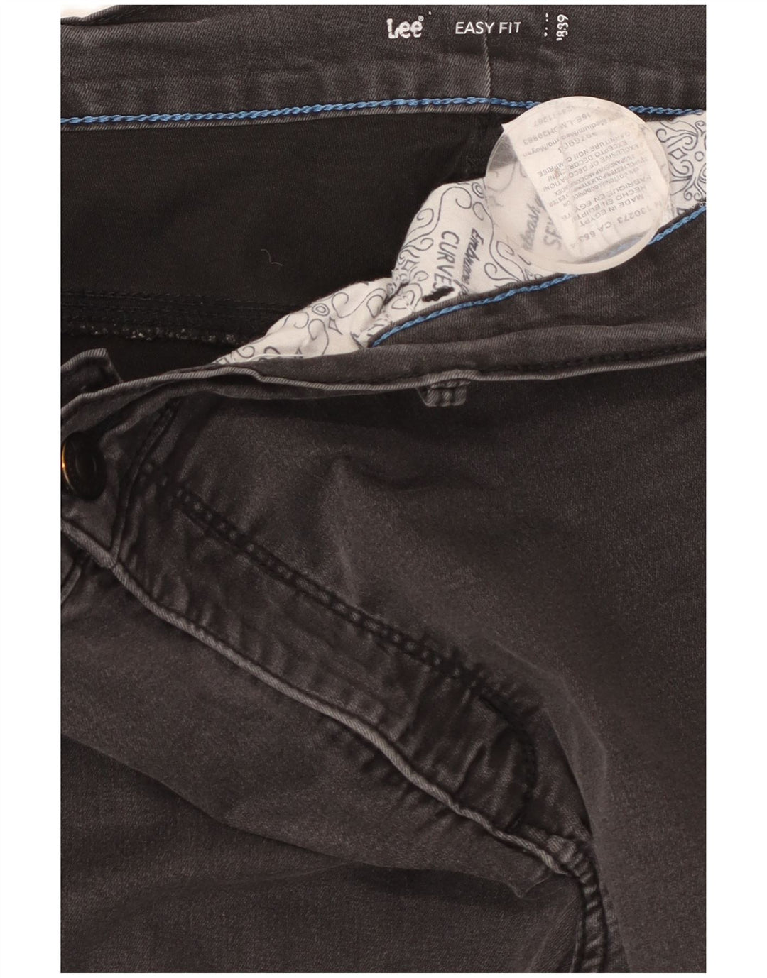 Lee ženske uske traperice lakog kroja W38 L29 sivi pamuk