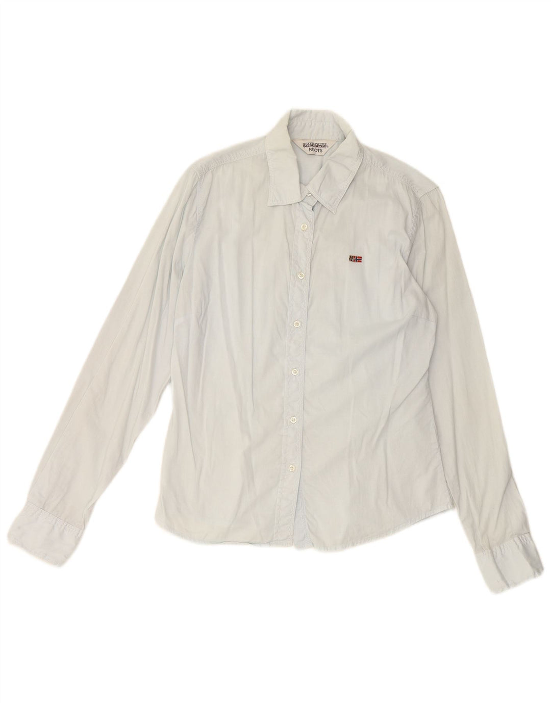 NAPAPIJRI Ženska prevelika košulja Geographic UK 10 Small Blue