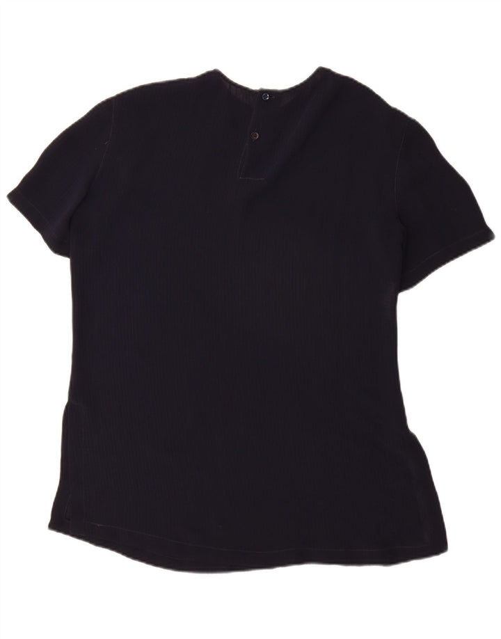 EMPORIO ARMANI Top ženske bluze UK 12 srednje tamnoplava
