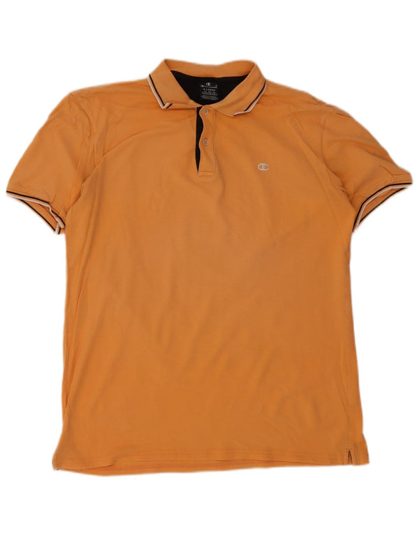 Champion muška polo majica XL na narančaste pruge
