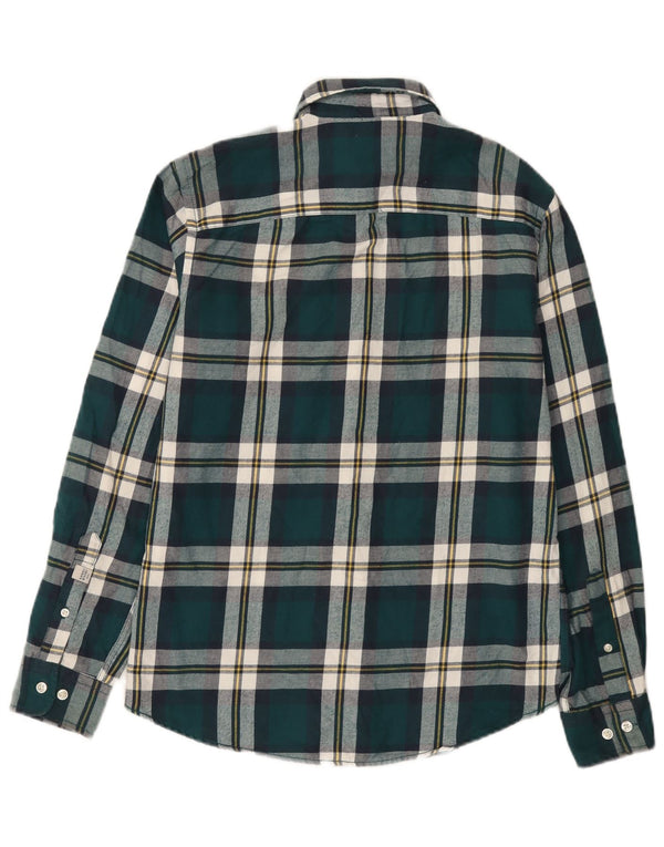 Jack & Jones muška flanelska košulja XS Zeleni karirani pamuk