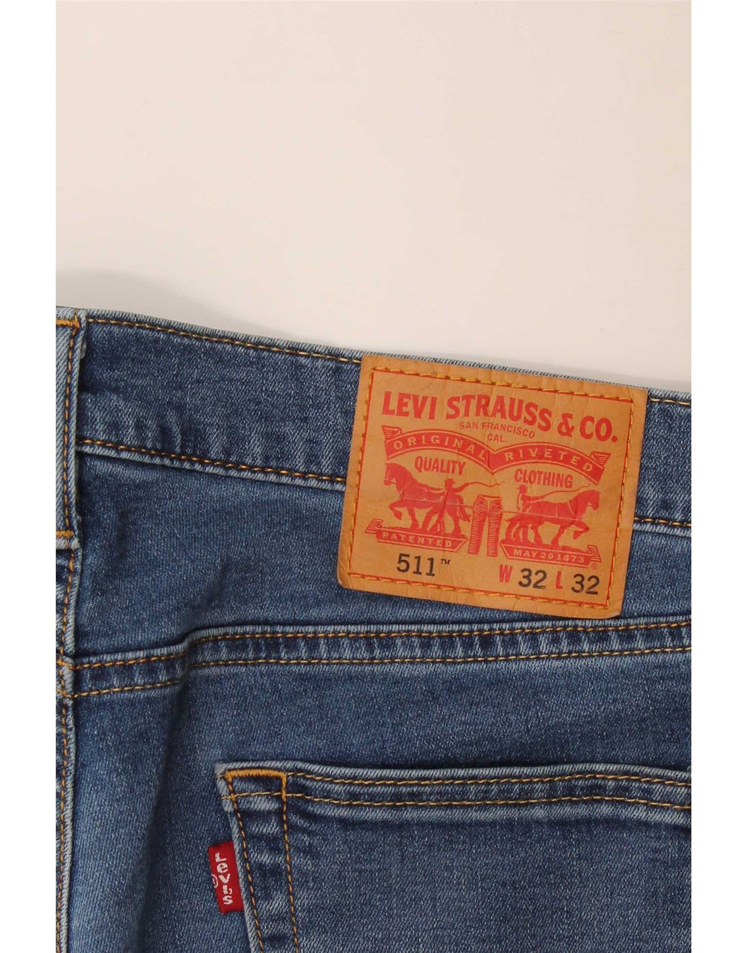 Levi's muške 511 uske traperice W32 L29 plavi pamuk