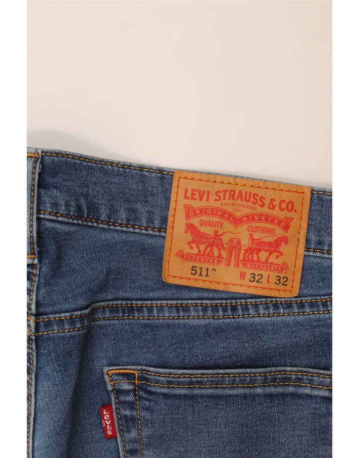 Levi's muške 511 uske traperice W32 L29 plavi pamuk