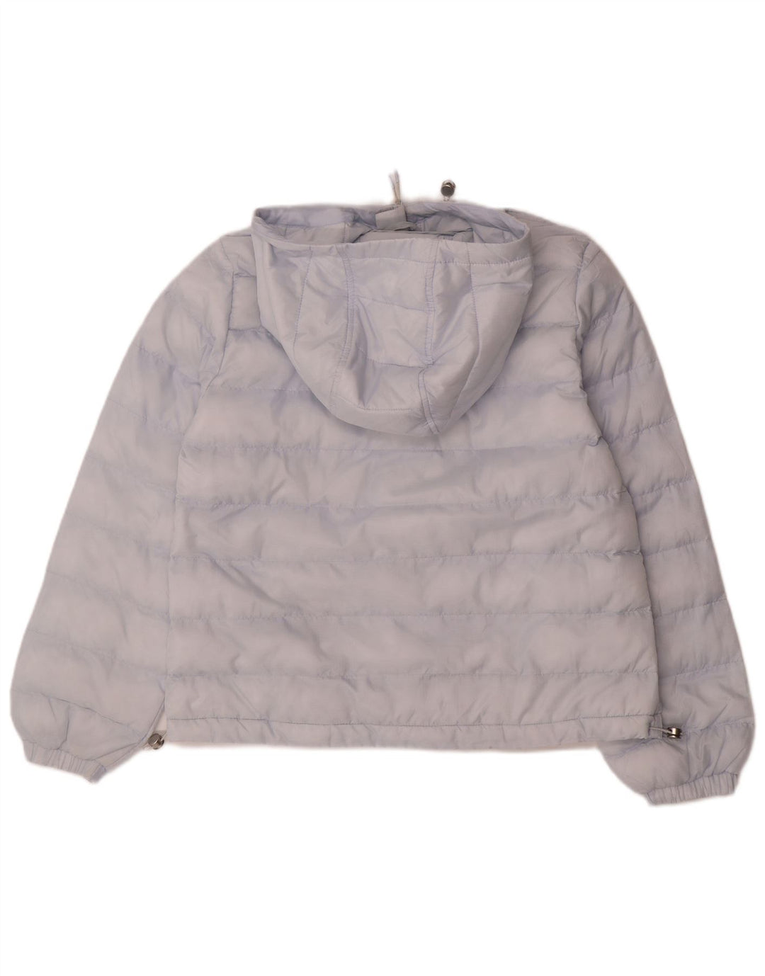 LEVI'S Womens Oversized Hooded Padded Jacket UK 10 Small Blue Polyester