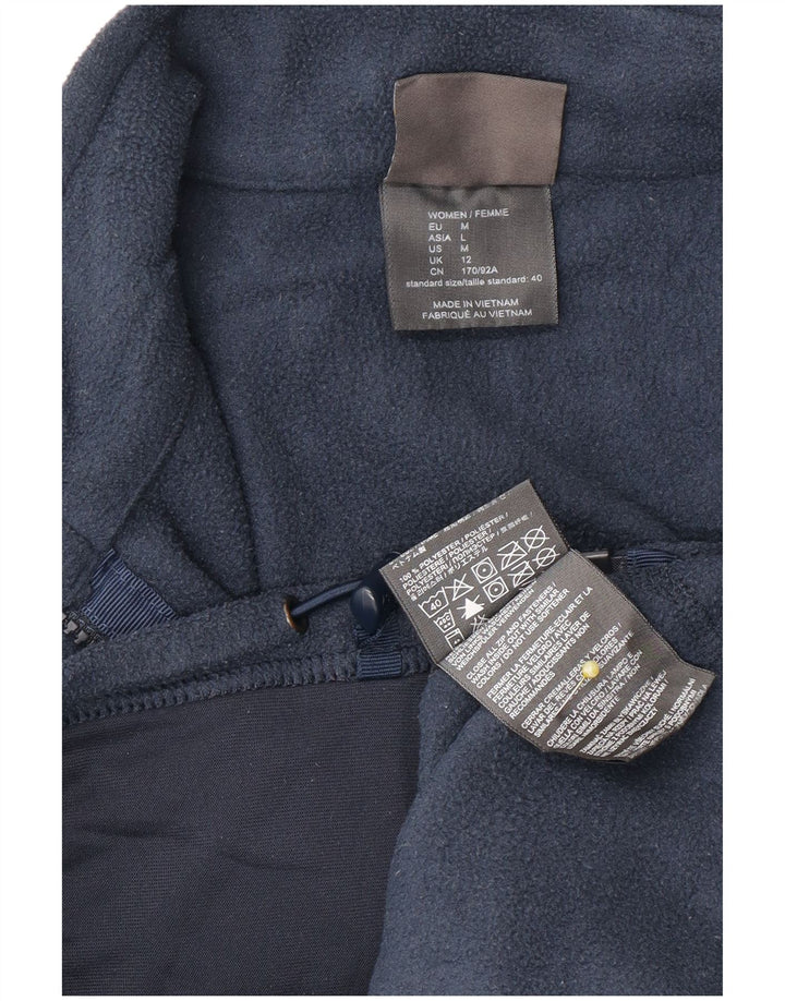 Jack Wolfskin ženska jakna od flisa UK 12 Srednji tamnoplavi poliester