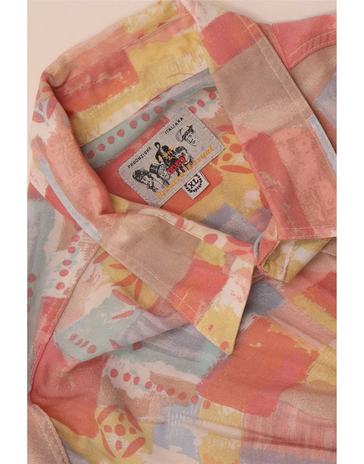 Azzurra muška košulja XL Višebojni patchwork