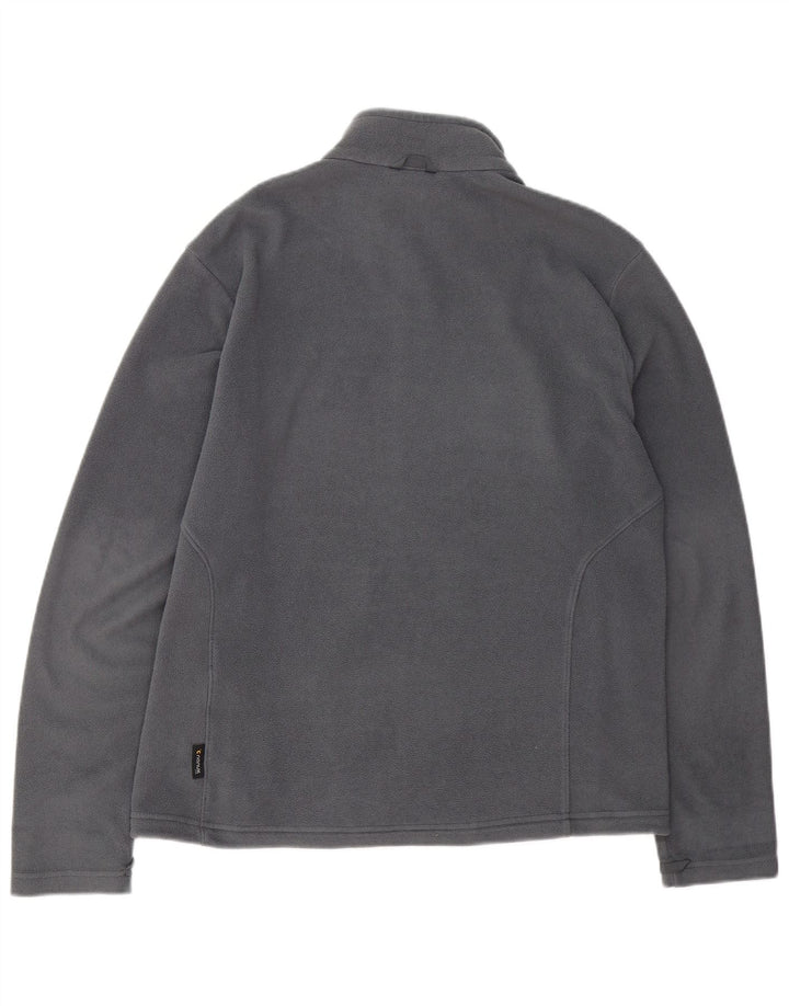 JACK WOLFSKIN muška jakna od flisa UK 40 veliki sivi poliester