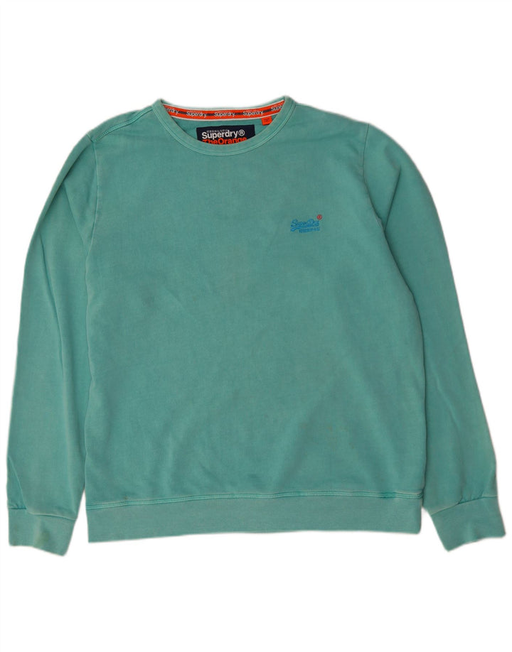 Superdry muški džemper 3XL zeleni pamuk