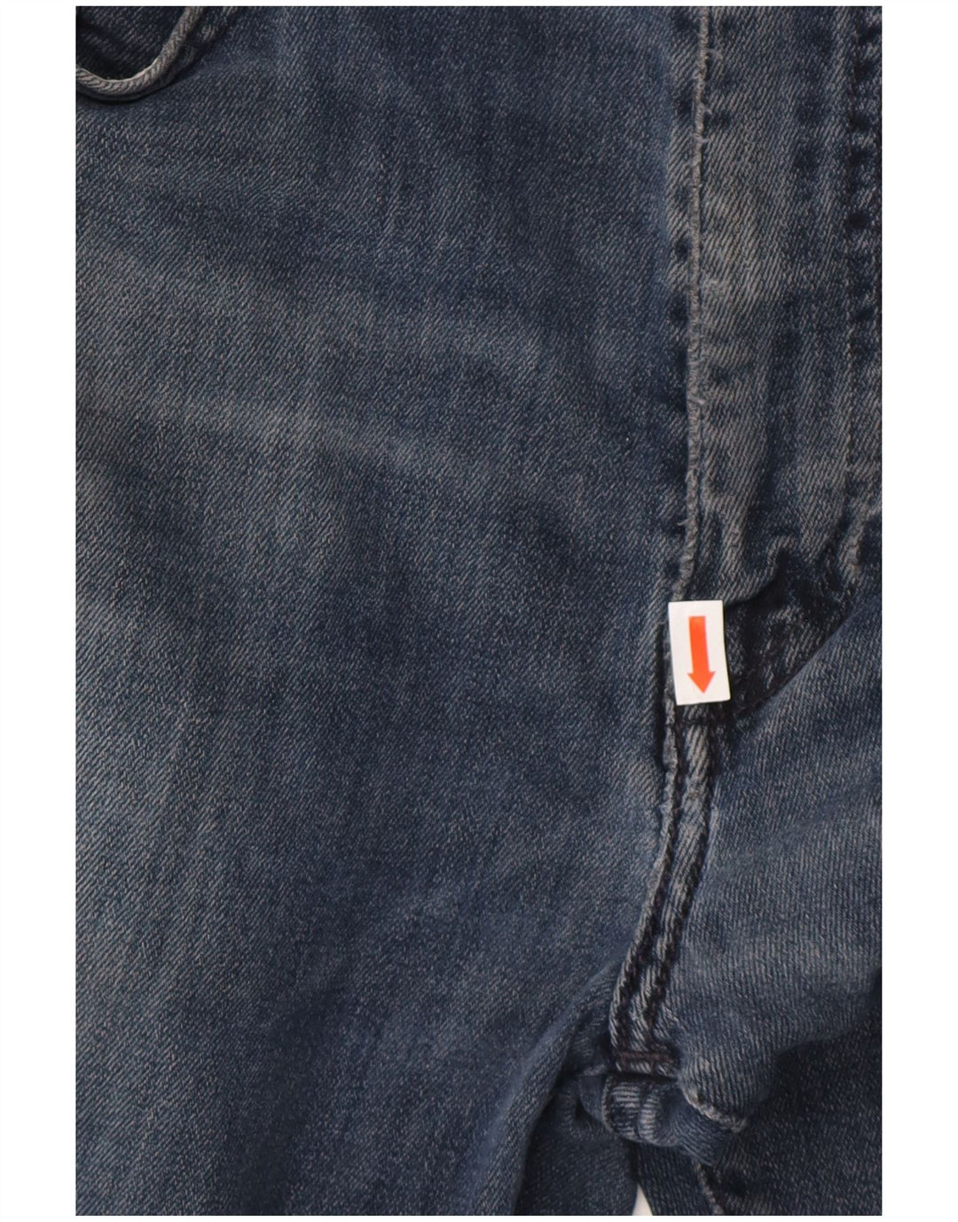 LEVI'S Muške uske traperice W36 L32 Plavi pamuk