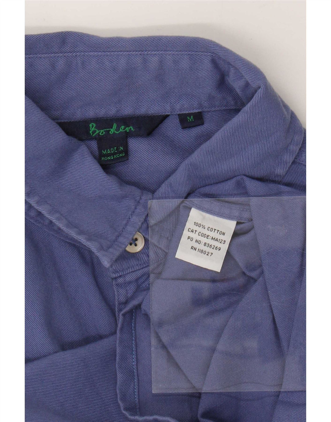 Boden muška košulja Medium Blue Cotton