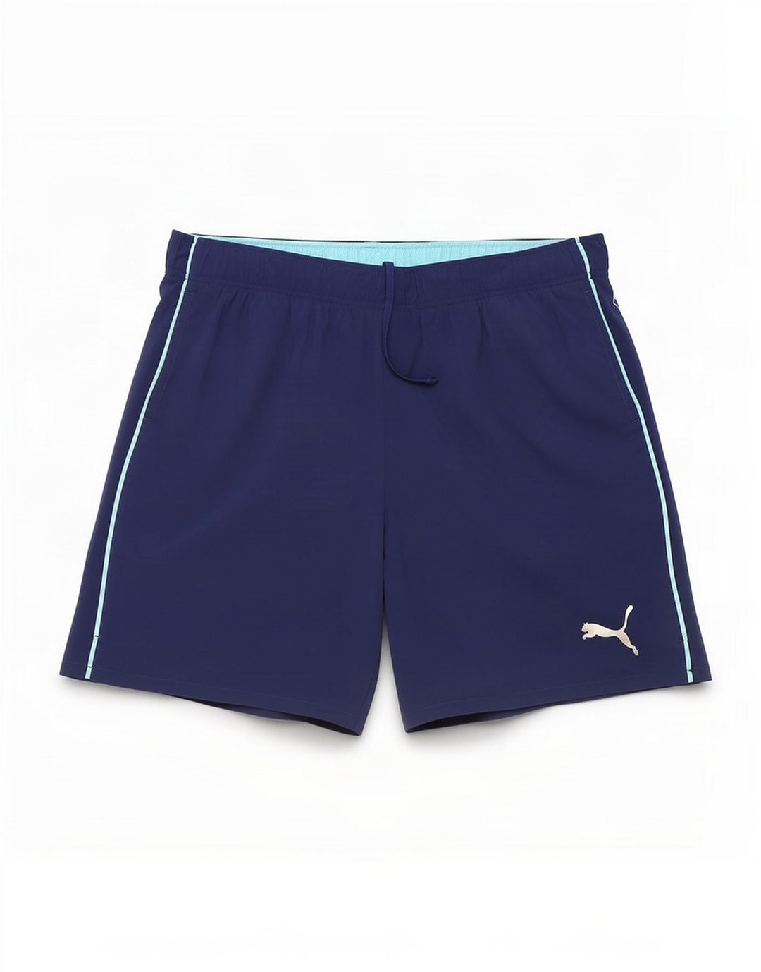 Puma Mens Sport Shorts 2XL Navy Blue Polyester
