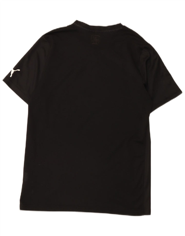 Puma muška majica kratkih rukava Medium Black Colourblock Poliester