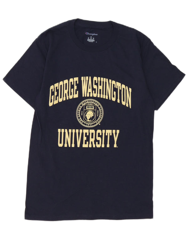 Champion Muška majica kratkih rukava George Washington Graphic T-Shirt Mali tamnoplavi pamuk