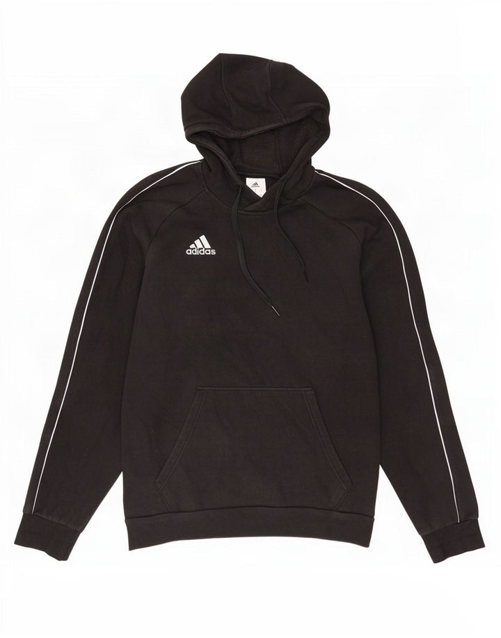 Adidas muška majica s kapuljačom Srednje crni pamuk