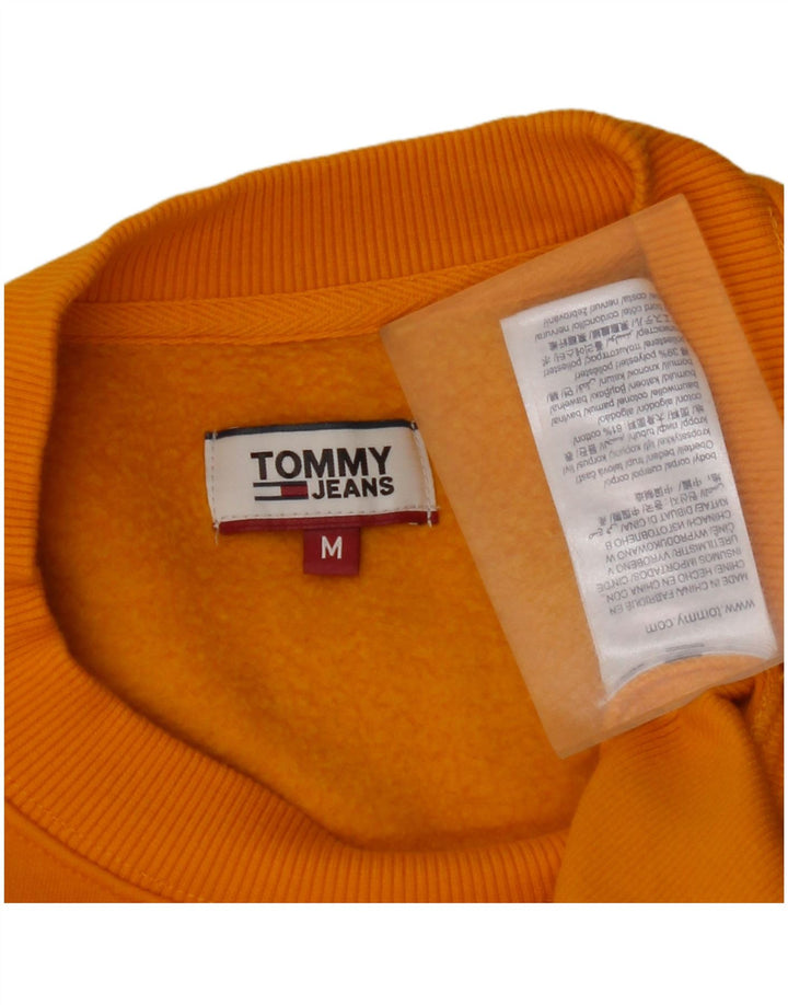 TOMMY HILFIGER Ženska kratkotrajna majica UK 14 srednje žuti pamuk