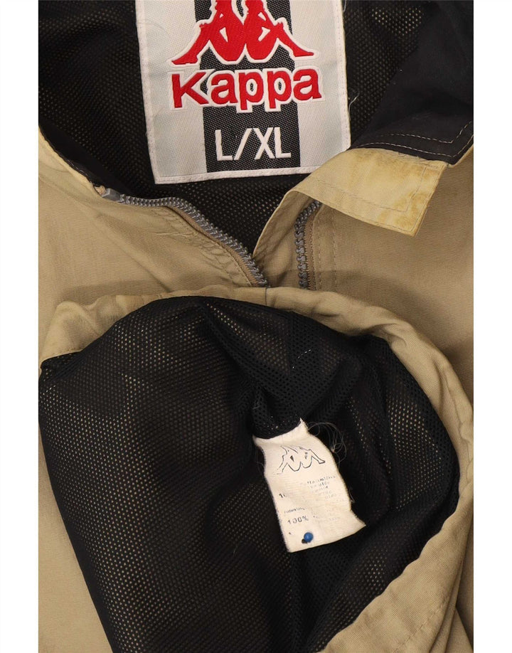 Kappa Muška kišna jakna UK 40 Large kaki poliamid