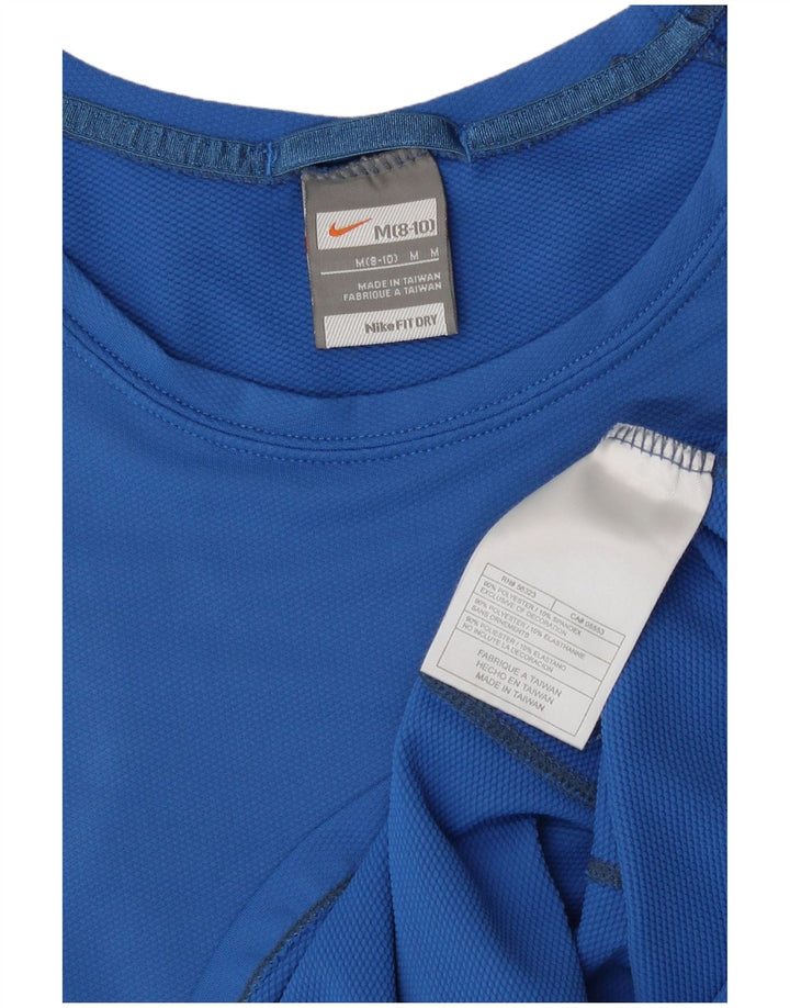 Nike ženski prsluk US 8/10 Srednje plavi poliester